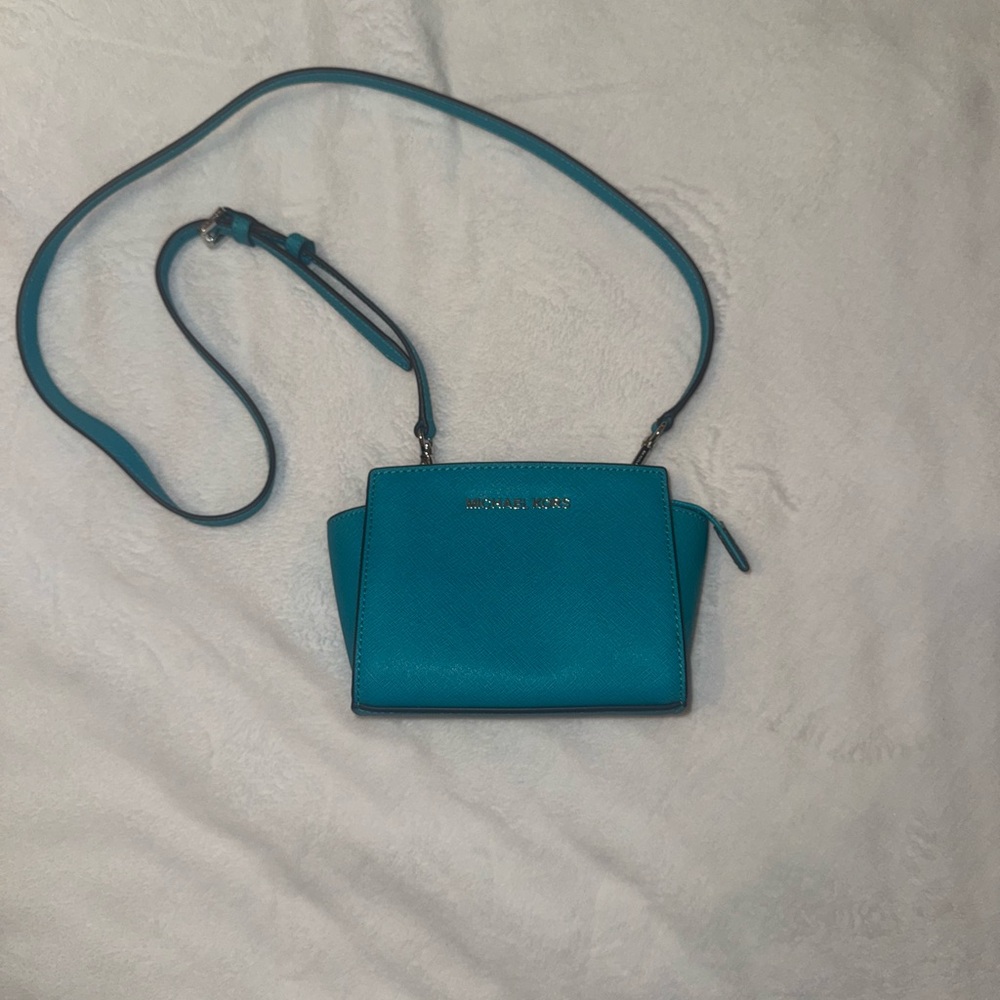 Michael Kors Teal Crossbody Bag